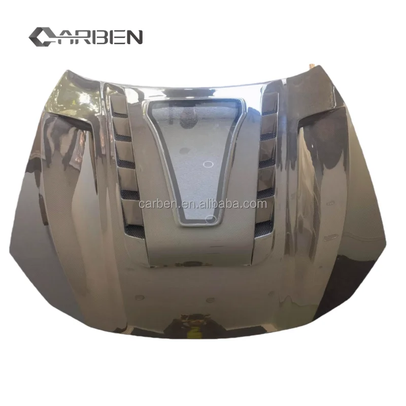 

Прозрачный капот двигателя из углеродного волокна подходит для двухстороннего капота из углеродного волокна Lexus LC500 и Lc500h.