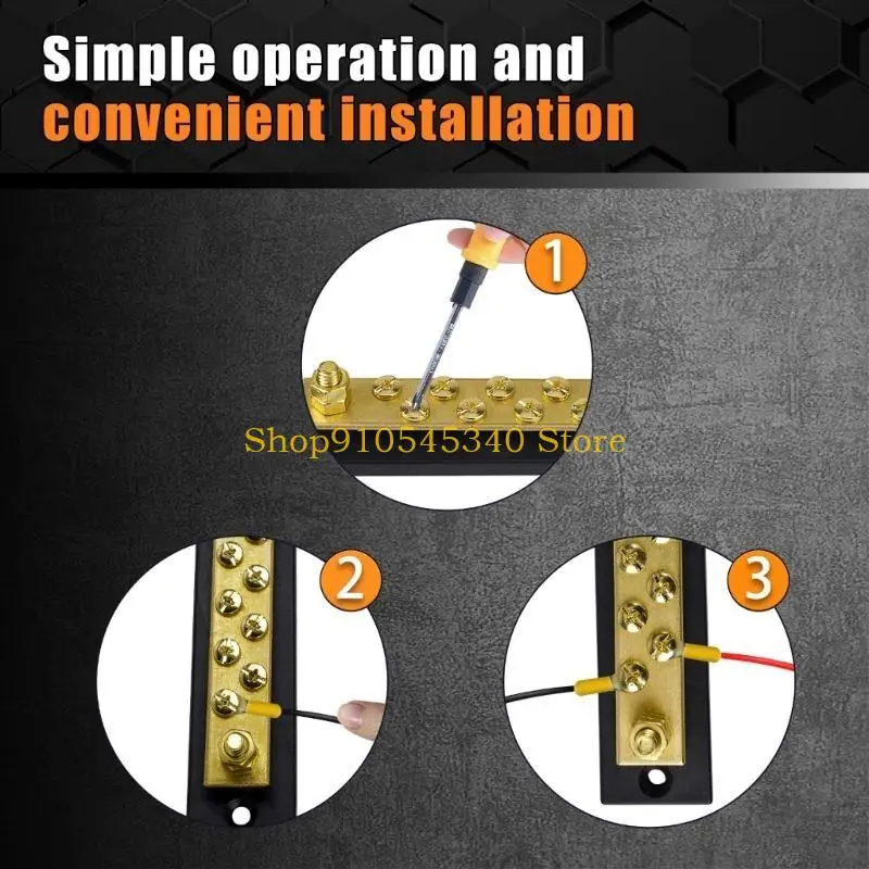 

U2JA Винтовые клеммы Номинал шины Шины для автомобилей Морские лодки Сильноточные проводные шпильки 150 А