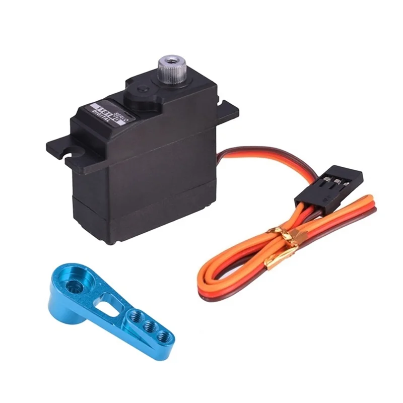 18G 3.5KG Metal Gear Digital Servo and Servo Arm -1181MG for 144001 144007 124007 124019 RC Car Upgrade Parts