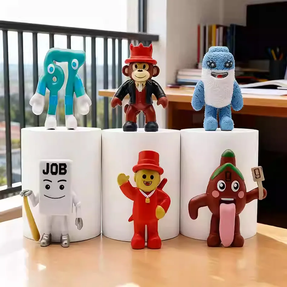 STEAL A BRAINROT Shark Figure Doll Toy Anime No. 9 House No.67 Giocattolo Film Animali Giocattolo Ventole Gioco Compleanno per Halloween Regali per bambini