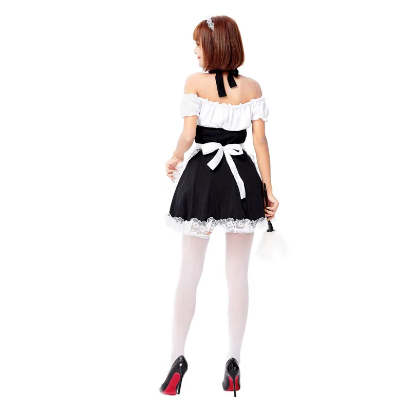 Loween Par Sweet Fem Maid orm المئزر دكتور لايف بروجيلي أداء زي ساحر فتاة المدرسة orm Sle