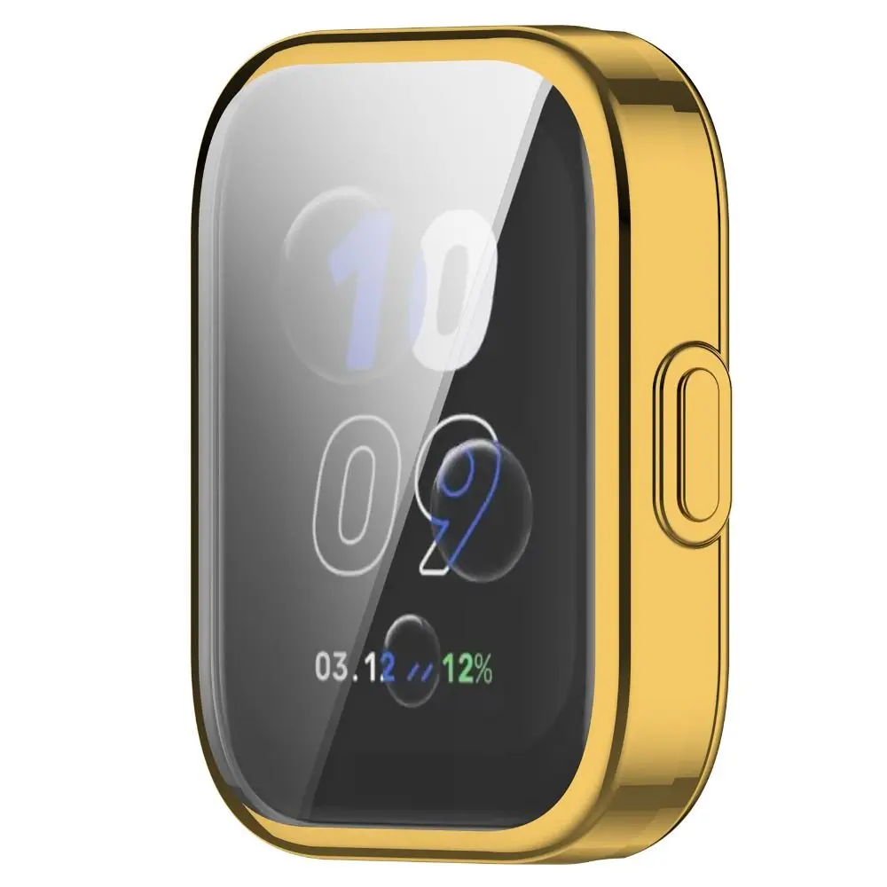 새로운 전체 커버 TPU 케이스 범퍼 스마트 시계 화면 보호기 Amazfit Bip 5 Unity 용 스크래치 방지 소프트 보호 쉘