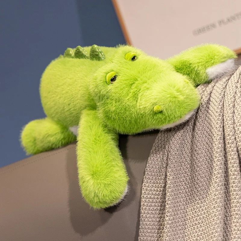 45/75cm Cartoon Crocodile Plush Toys Stuffed Soft Animals Plush Long Crocodile Pillow Doll Birthday Gift Children Home Decor