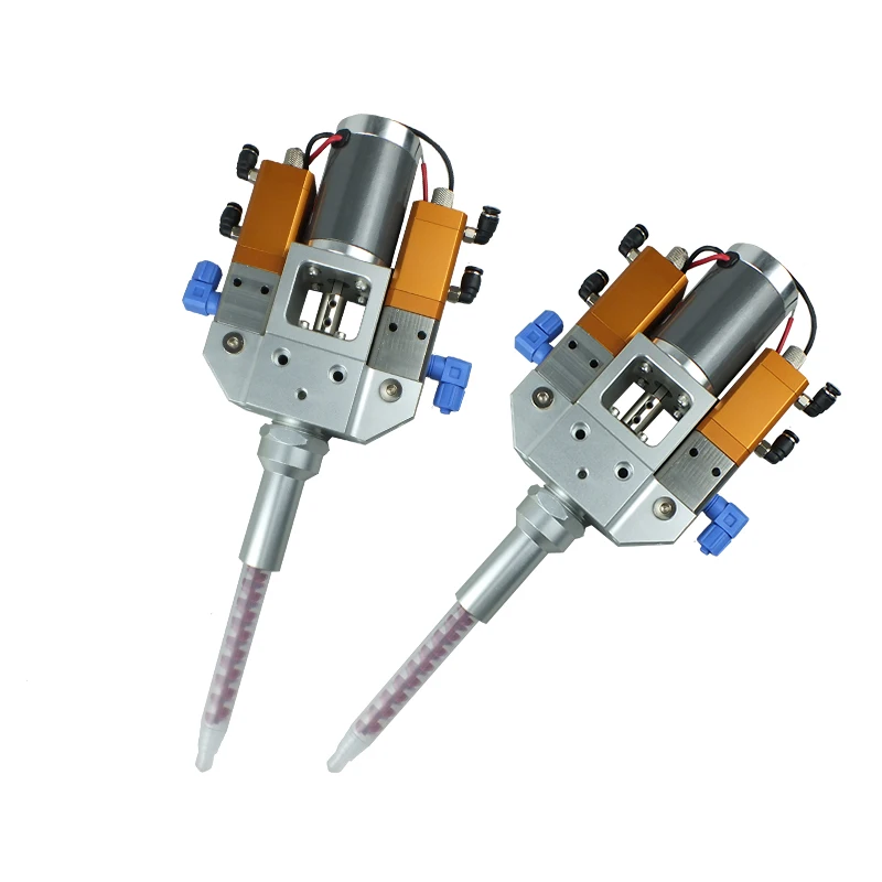 

DJF-61 AB Dispenser Valve Electric Stirring Metal Bring Back Suction To Prevent Dripping Dispensing Valve Glue
