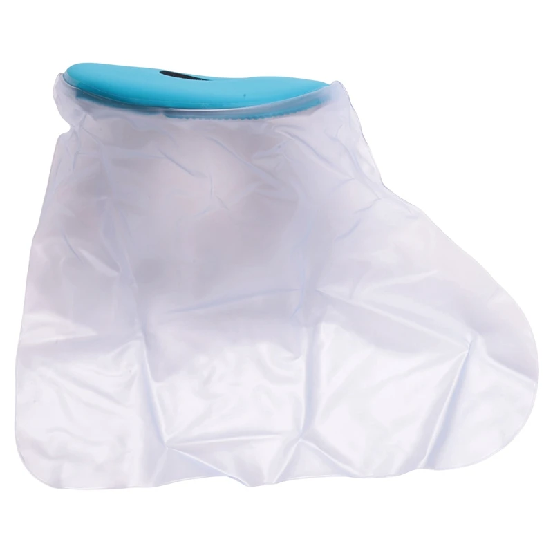 Pelindung kaki kedap air pelindung mandi tahan air penutup Pancuran sandaran kaki penutup cor untuk kaki mandi
