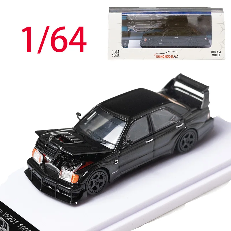 

RM литой под давлением масштаб 1/64 Benz Mercedes 190E W201 KS Concept модифицированное издание Evo III модель автомобиля из сплава игрушки для мальчиков подарок