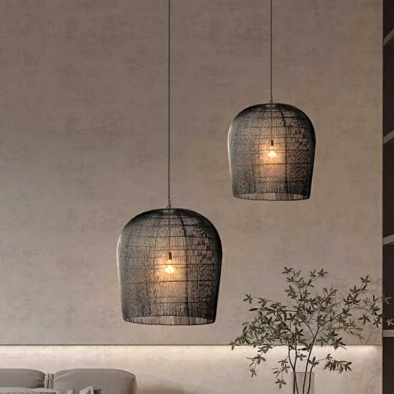 

Японские ваби-саби из ротанга, плетение, подвесные светильники, ресторан, чай, дзен-зал, ретро, креативная кухня, подвесной светильник для проживания в семье, атмосфера