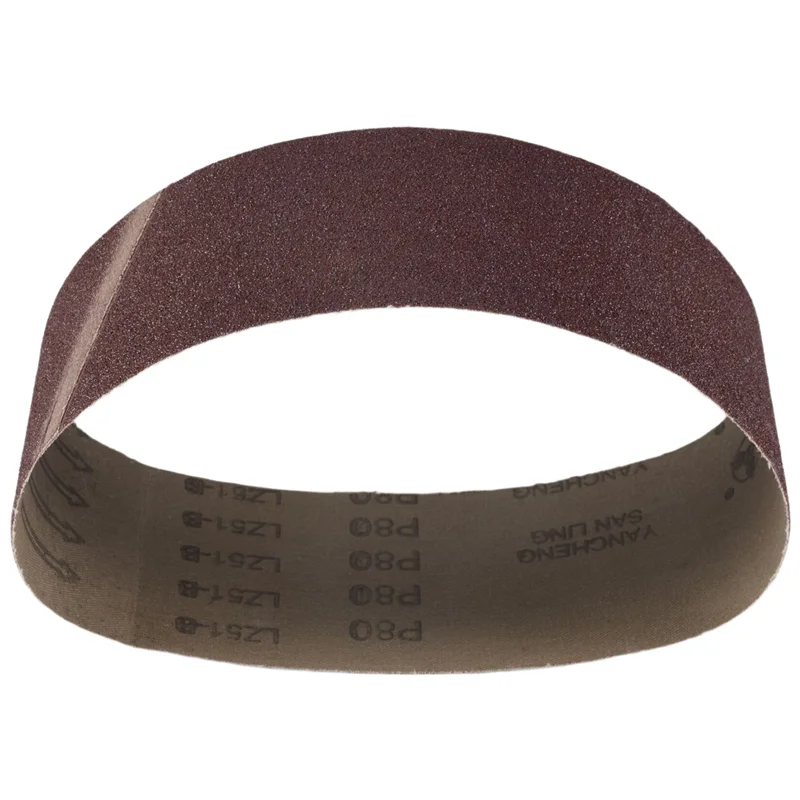 

3X21 Inches(75X533mm) Aluminum Oxide Sanding Belt 15 Pack Sanding Belts ( 80 120 180 240 400 Grits) For Belt Sander-ABQU