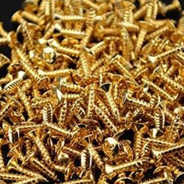 30pcs New Gold Pickguard Screws For Fender Strat/Tele Electric Guitar Bass