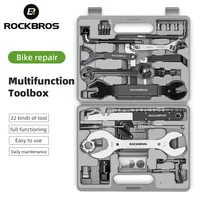 ROCKBROS Kits de herramientas de reparación de bicicletas 44 en 1 herramientas de reparación multifunción de bicicletas profesionales juego de llaves herramientas de ciclismo