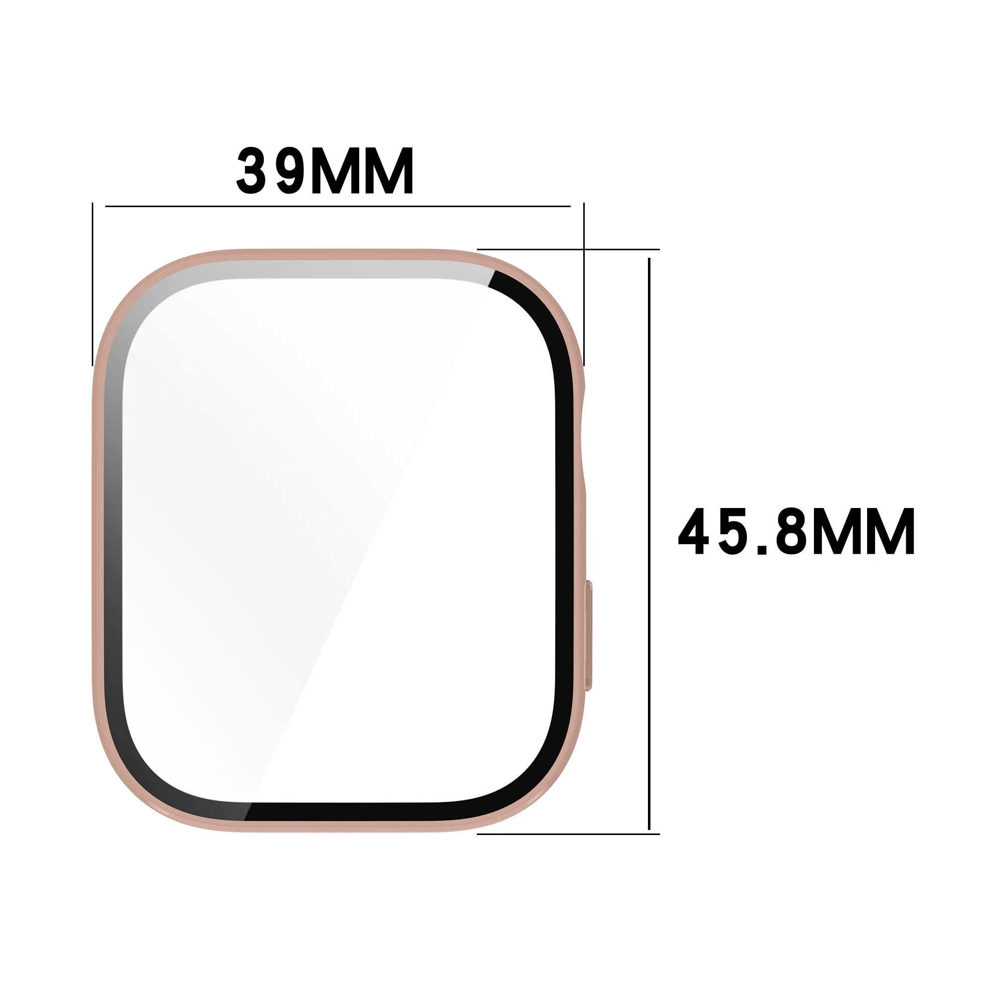 Pc Case + Glas Voor Huawei Horloge Fit 3 Accessoires 2024 All-Around Anti-Kras Frame Scherm Beschermende Bumper Huawei Fit3 Cover