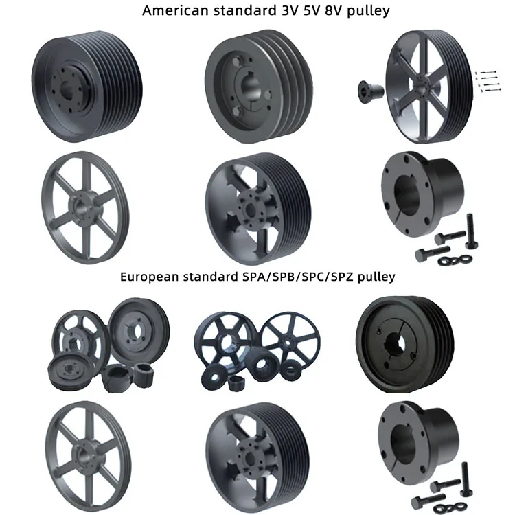 1/6 Egyéni Ricaj 111 CNC Megmunkalás Alumínium Rozsdamentes Acél Bé Deréköv pulleys készített ben China