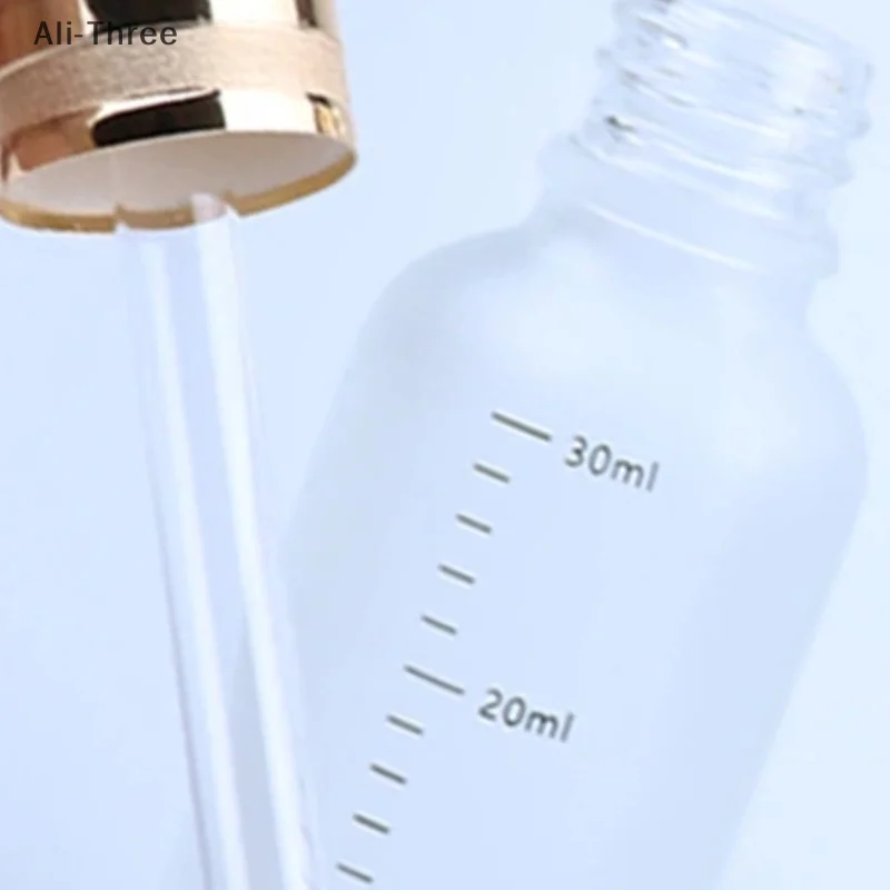 5 مللي-100 مللي زجاجات قطارة مع مقياس كاشف قطرة العين الرملي الزجاج الروائح السائل ماصة زجاجة إعادة الملء زجاجات السفر #1