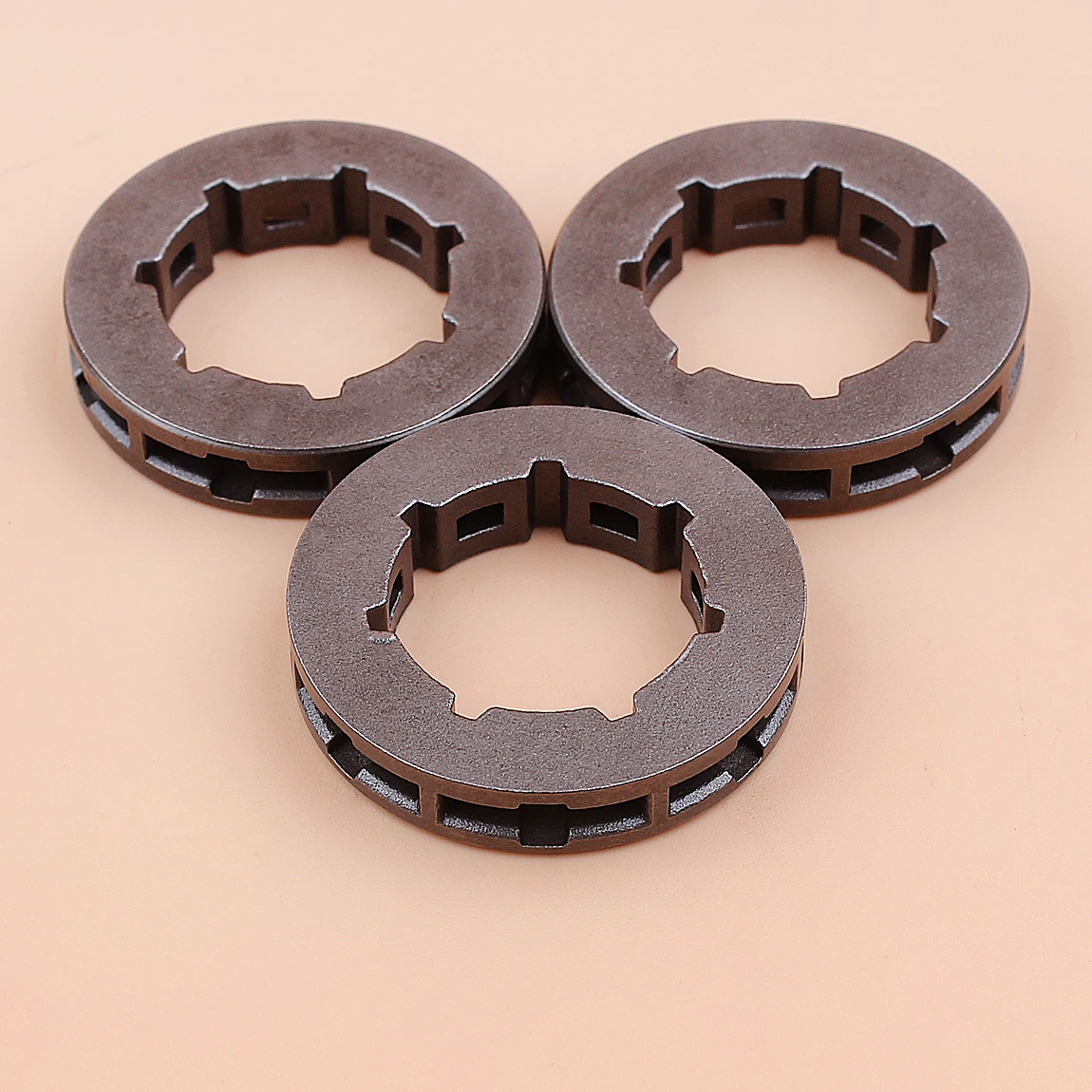 Petite jante de pignon JODrive pour tronçonneuse, 3 pièces, 325 7T, Partner 365, 400, 405, 410, 450, 460, 490, 510, 540 P, 400, 500, 510, Carbon11892