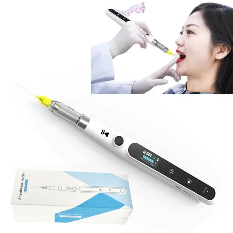 Wireless LCD Dental Anesthesia Injector with Music Painless Oral Therapy Equipment Accessory for Local Anesthesia