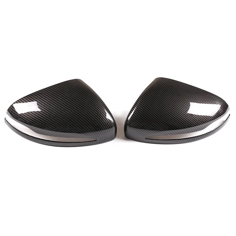 

Durable-Modified Trim Accessories Car Rearview Mirror Cover For Mercedes Benz GLE GLS Class Side Mirror Cap ABS Carbon Fiber