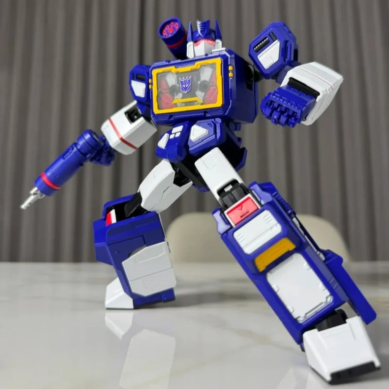 Disponibile Blokees Soundwave Action Edition assemblaggio modello mobile giocattolo G1 Rumble Ravage pacchetto di accessori per attacco ad onde d'urto