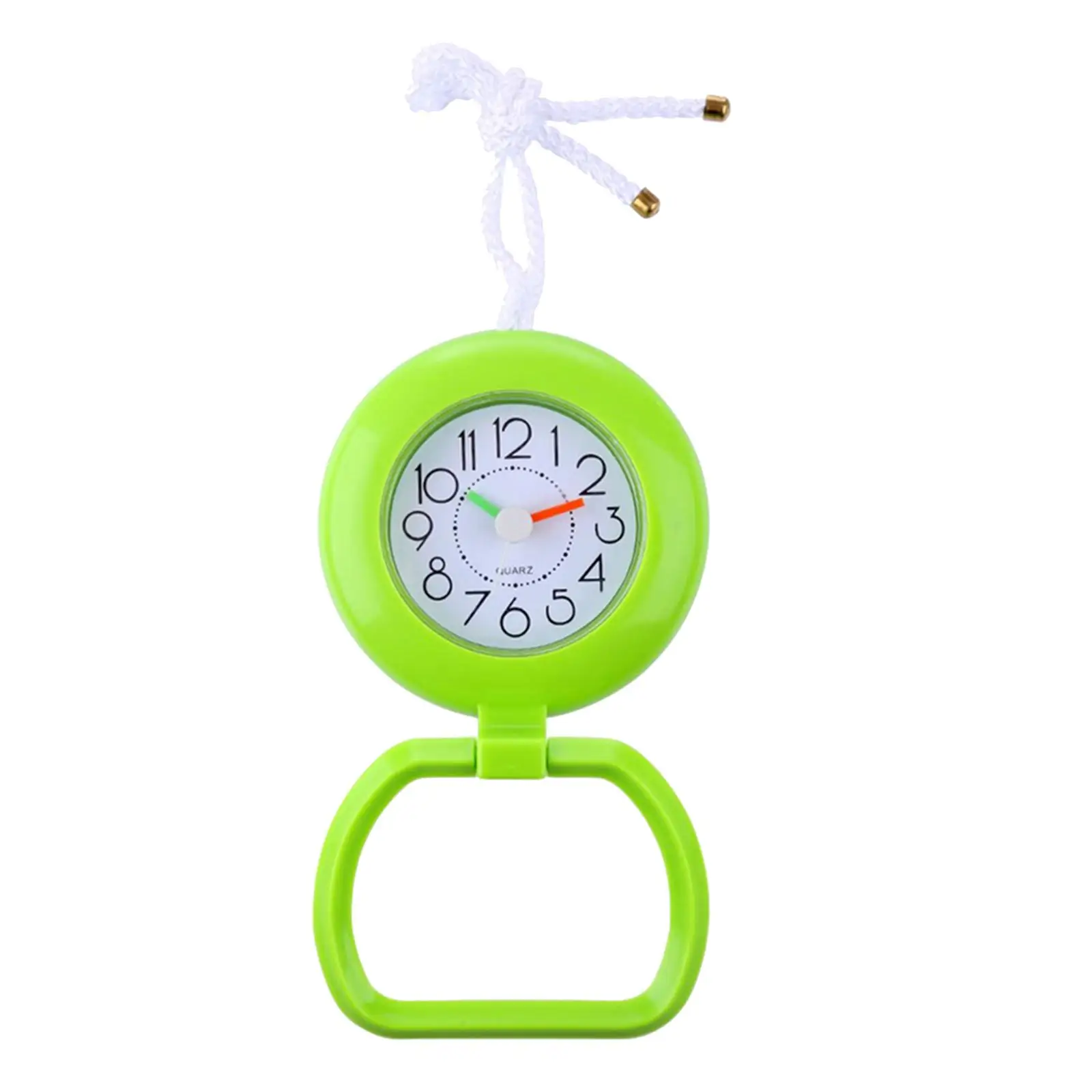 

Creative Bathroom Shower Clock Waterproof Modern Rope Clock with Big Numbers for Home Kitchen Use