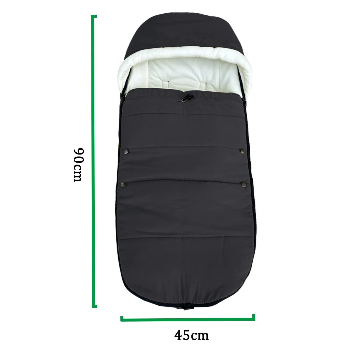 ملحقات عربة الأطفال العالمية غطاء قدم دافئ متوافق مع عربات الأطفال Babyzen YOYO، YOYO+، YOYO2، Stokke YO3، وBugaboo #3