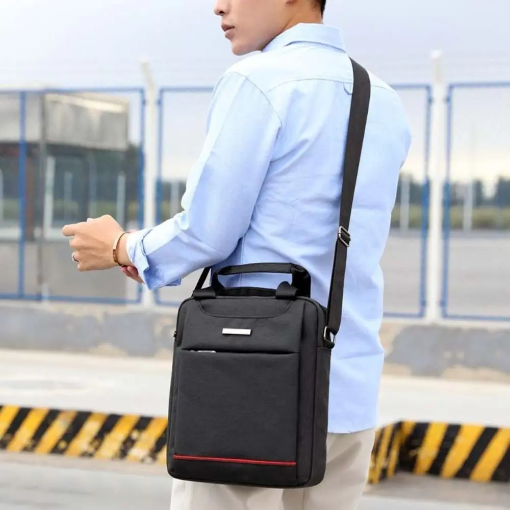 Borsa da lavoro portatile Oxford Borsa a tracolla da uomo multifunzione antiurto Valigetta Borsa a tracolla casual di grande capacità da viaggio