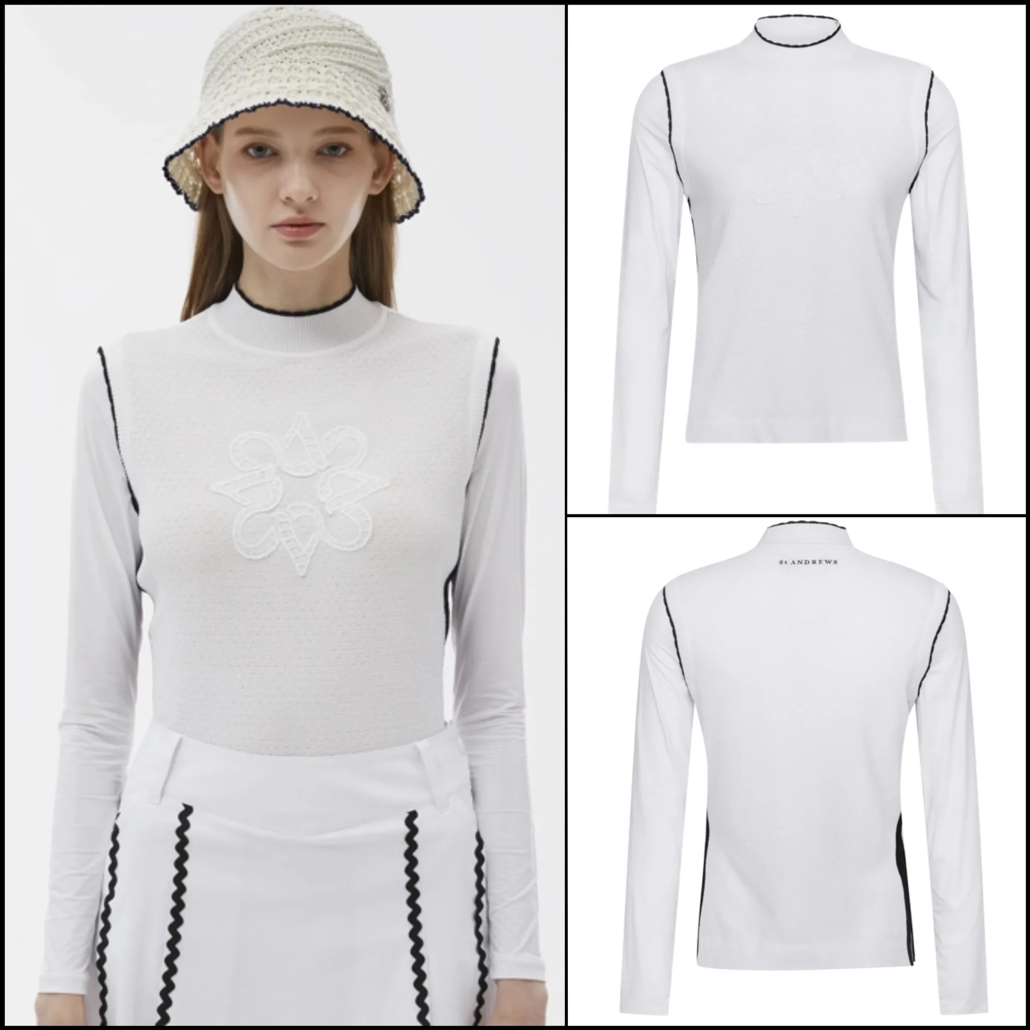 

New Women's Ice-Silk UV-Protective Long-Sleeve Knit Top Lightweight, UV-Protective, Breathable