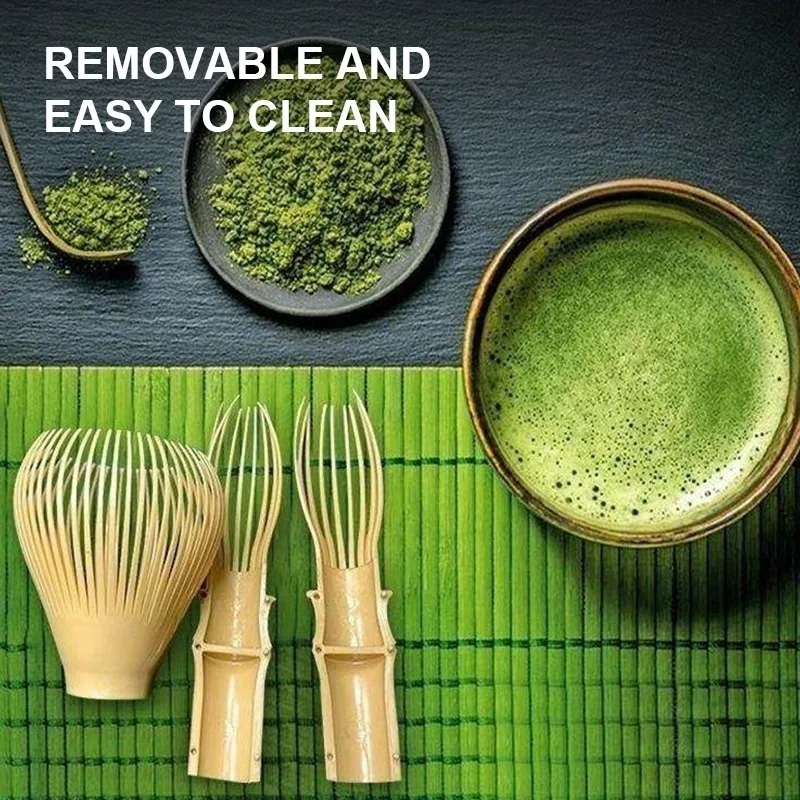 1 Stück Chasen Spülmaschinenfestes Matcha-Tee-Zubehör, Matcha-Schneebesen aus Harz, Speziell für Matcha-Tee – Detail 4