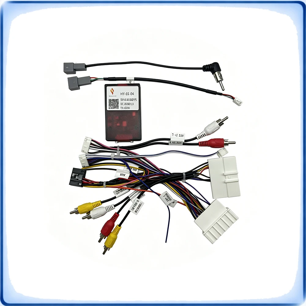 

Car Radio Wiring Harness with CANBUS Decoder for Kia K7 2011-2012 Hyundai Azera High Model Plug and Play Adapter