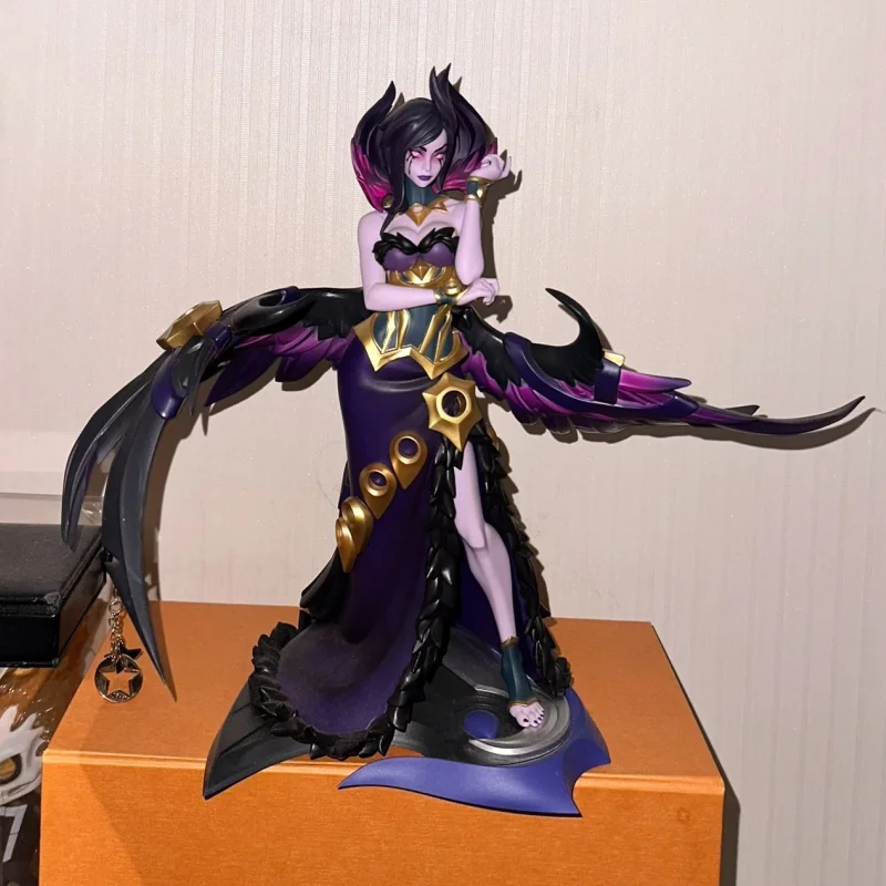 League of Legends LOL Fallen Angel Mogana Medium Sculpture Statue Game Surrounding Action Figure Model Toy Gifts