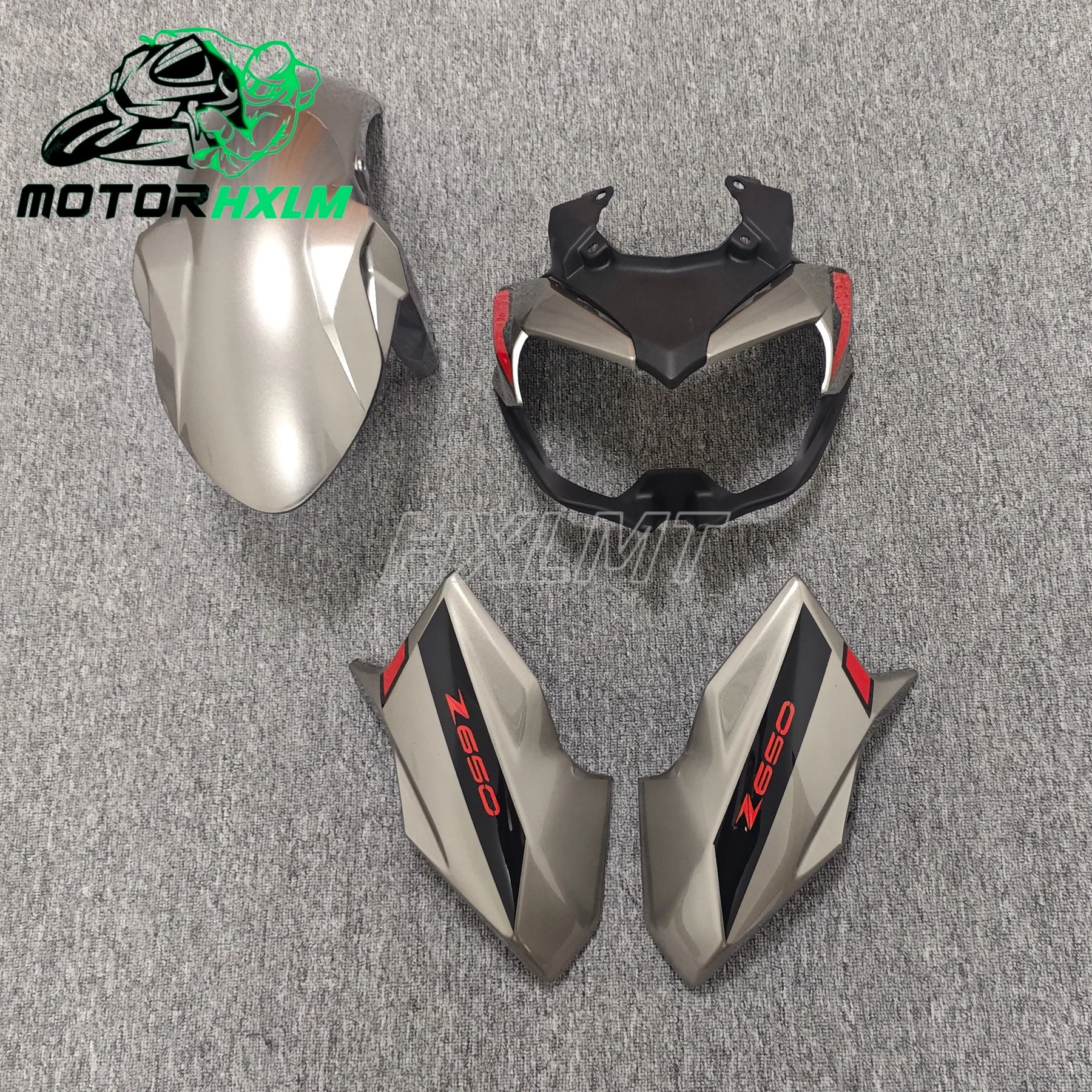 Z650 Motorcycle Front Head Side Tank Gas Panel Fairing Frame Cover Fit For Kawasaki Z 650 2020 2021 2022 2023 Z-650 Accessories