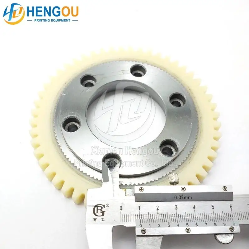 قطع غيار ماكينات الطباعة Gear KBA 132x55x13x17mm 51 سنًا