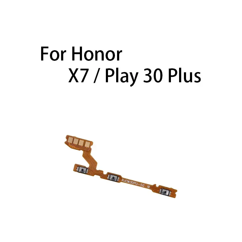 

Gefensi Power On Off Volume Button Key Flex Cable Replacement For Honor X7 / Play 30 Plus Power Flex Cable