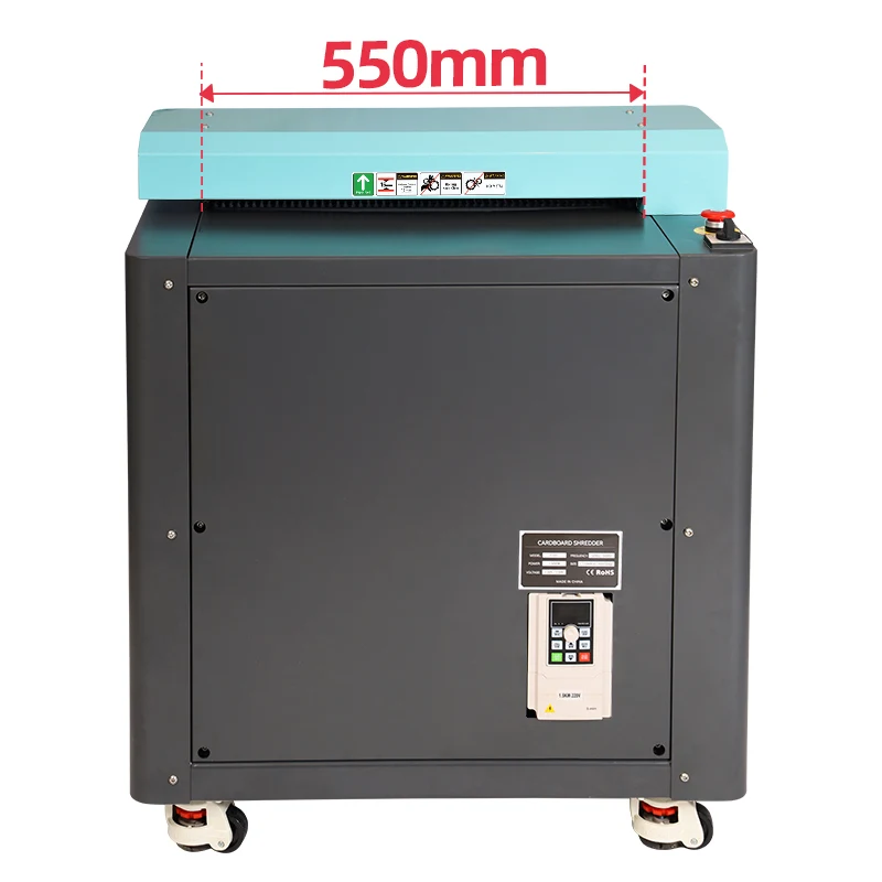 آلة قطع الورق المقوى المموج غير البلاستيكية مقاس 550 مم لملء الوسادة #4