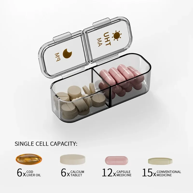 21 Grids 7 Days Weekly Pill Box Medicine Organizer Tablet Dispenser Pill Case Splitters Pill Storage Organizer Container