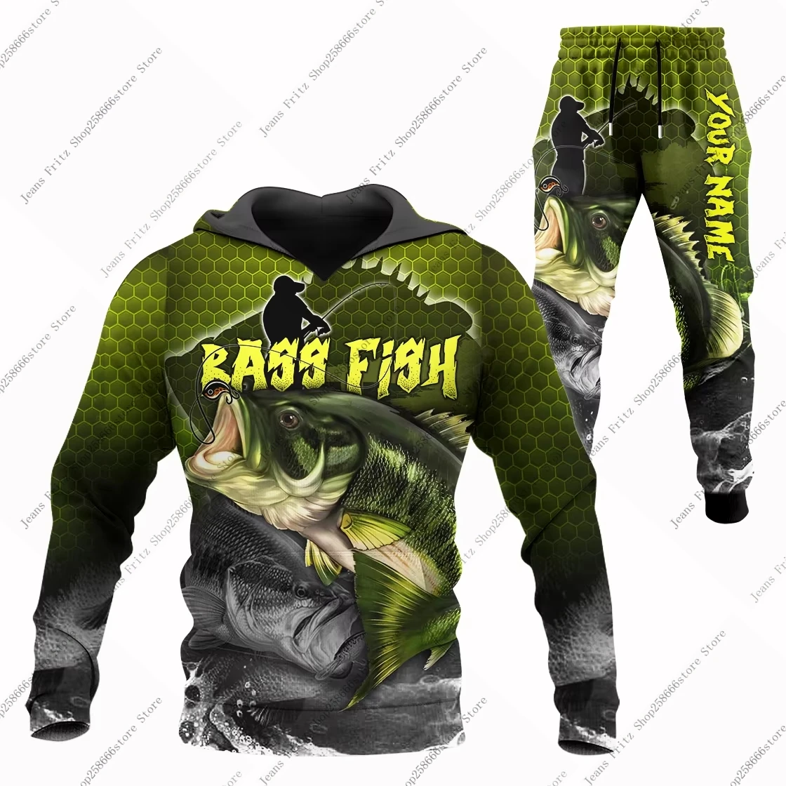 Beautiful Fly Fishing 3D Printed Men Hoodies/Tracksuit Fashion Autumn Winter Kids Clothing Suit Casual Long Sleeve Jogging Suits