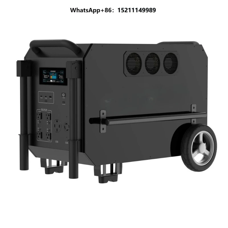 7200W 9792Wh Large Capacity Portable Power Generator Solar Power Station