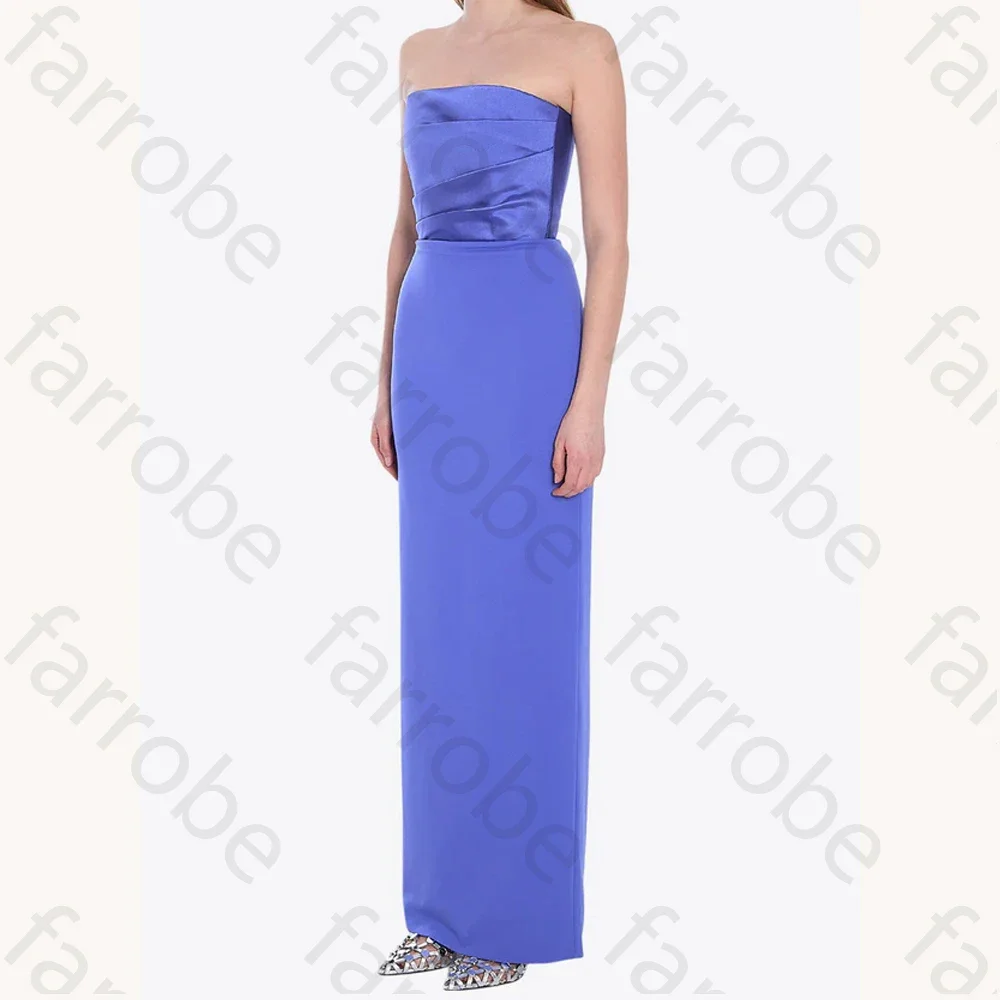 Сексуальное элегантное платье макси без бретелек по индивидуальному заказу, вечерние платья трапециевидной формы, вечерние изысканные платья высокого качества для выпускного вечера для женщин