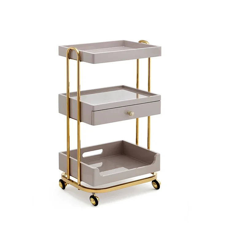 For Multi-functional Beauty Salon Furniture Beauty Car Shelf Mobile Beauty Spa Trolley