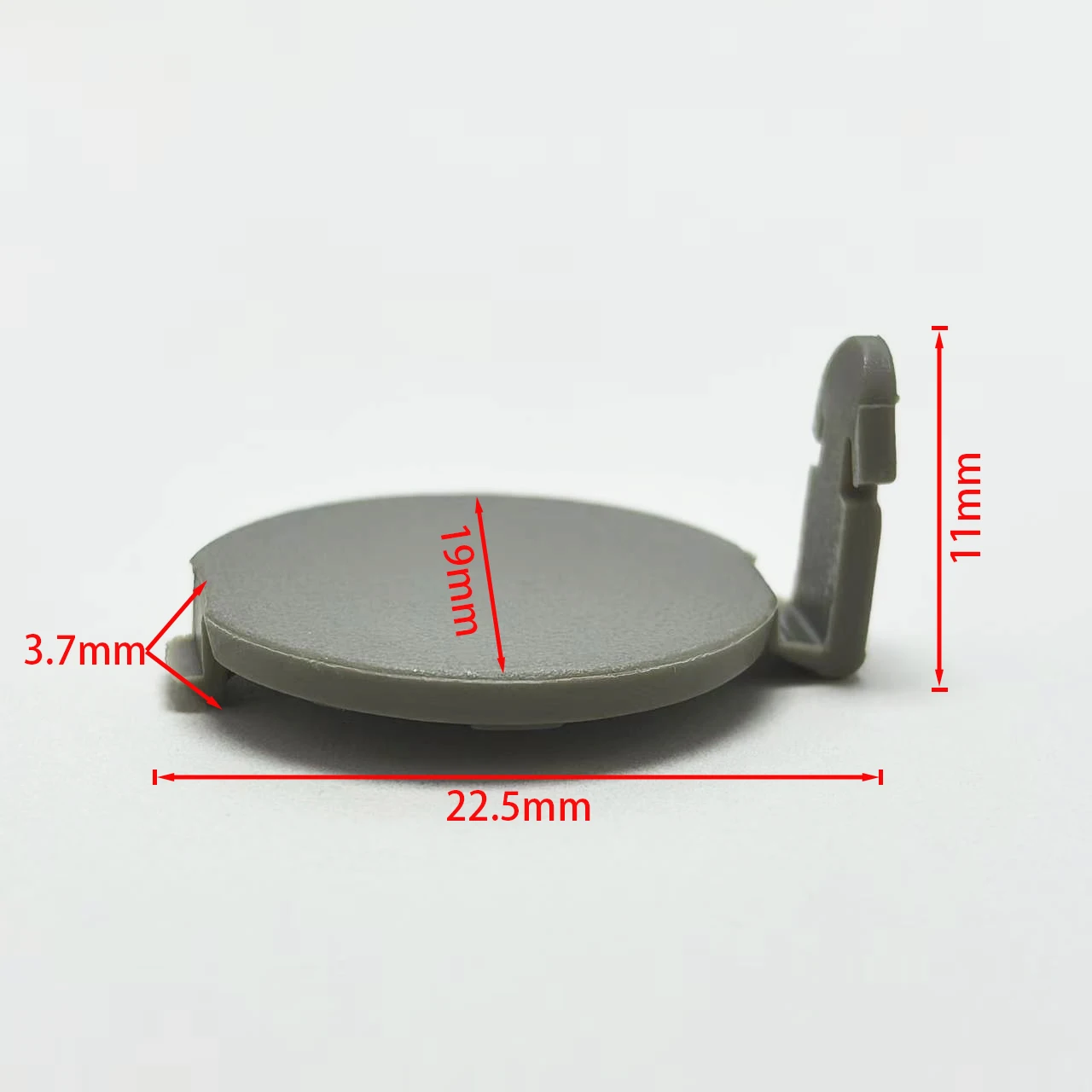 1pc For Toyota 2007-2013 Corolla Door Armrest Handle Screw Hole Cover Beige Black Small Round Decorative Cover