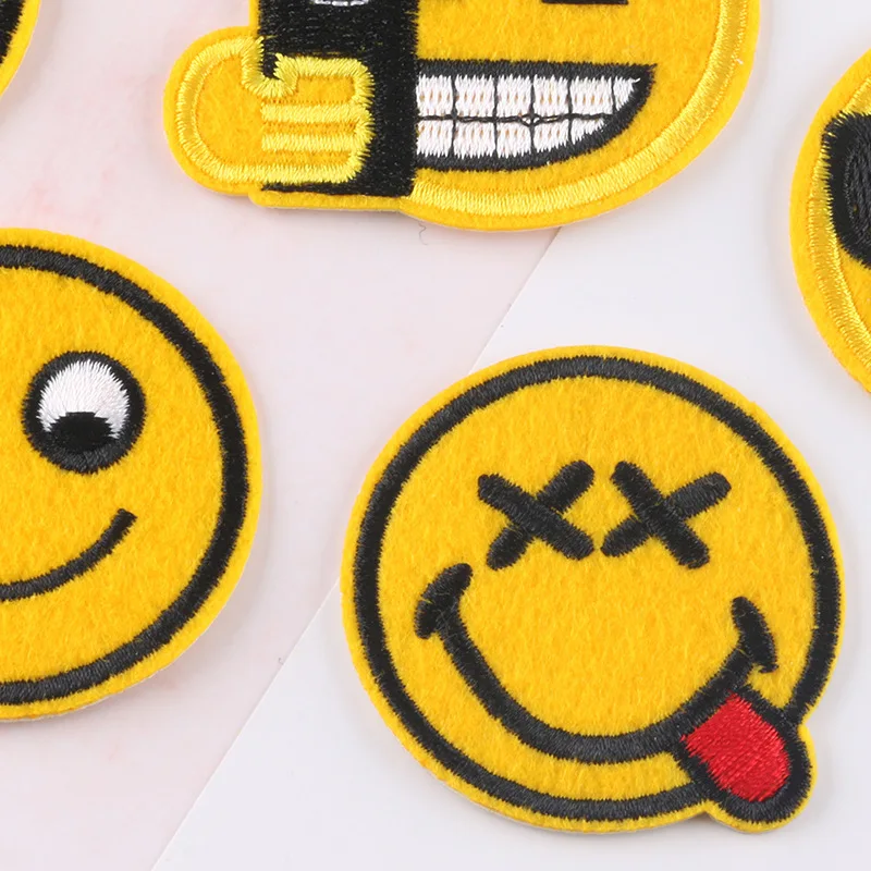 21 Teile/los Diy Eisen Auf Patches Für Kleidung Jacke Rucksack Gestickte Thermische Nähen Kinder Parches Nette Aufkleber Ausdruck Stoff – Detail 3