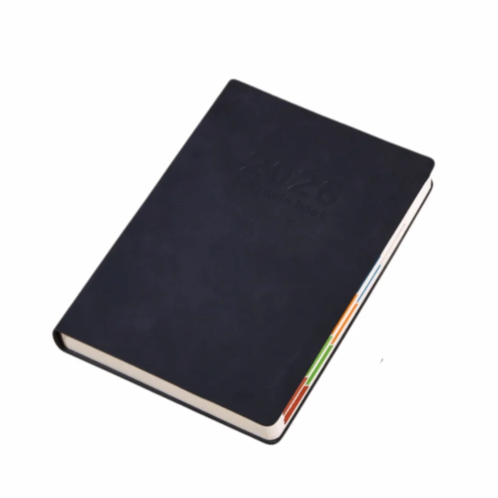 

Ежедневник-планировщик на 2026 год, износостойкая закладка, блокнот для повышения эффективности на 365 дней, плотная бумага, портативный