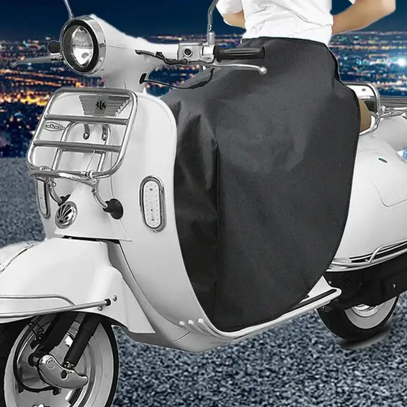 

Winter Motorcycle Leg Cover Windproof Warm Quilt Apron For Outdoor Waterproof Scooters Leg Protector Warmer For Cold Weather