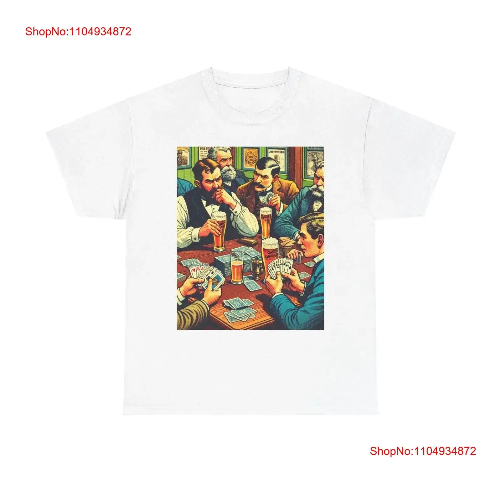 

Beer T shirt poker vintage Washed Soft Slightly Comfortable Breathable Stretched Unisex Top For Everyday Wear graphic homme