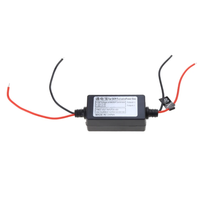 Bộ chuyển đổi khối đầu cuối dây 24V sang 12V Bộ chuyển đổi bước xuống 1.5A cho xe tải