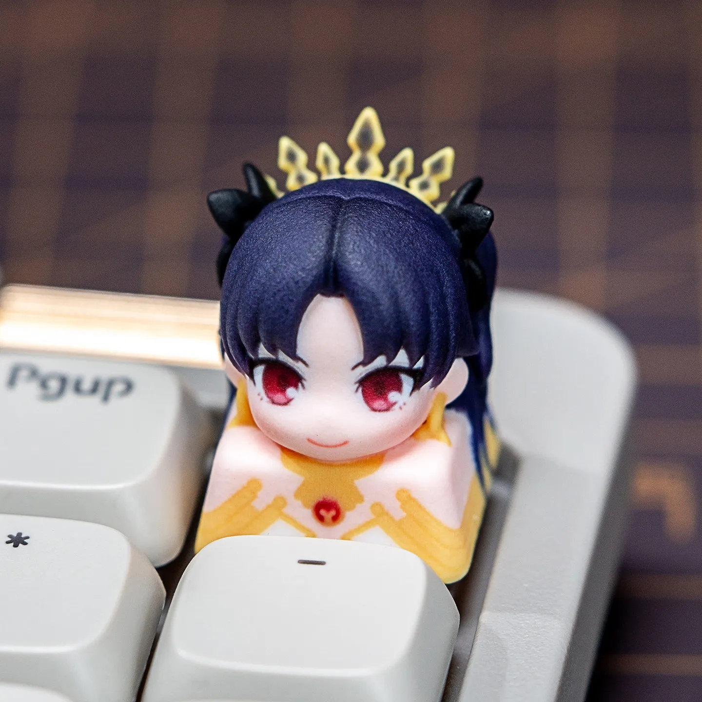 Fate/Grand Order Series Keycaps Resin Game Peripheral Saber/Morgan/Ereshkigal/Ishtar Keycaps Mechanical Keyboard MX Switch