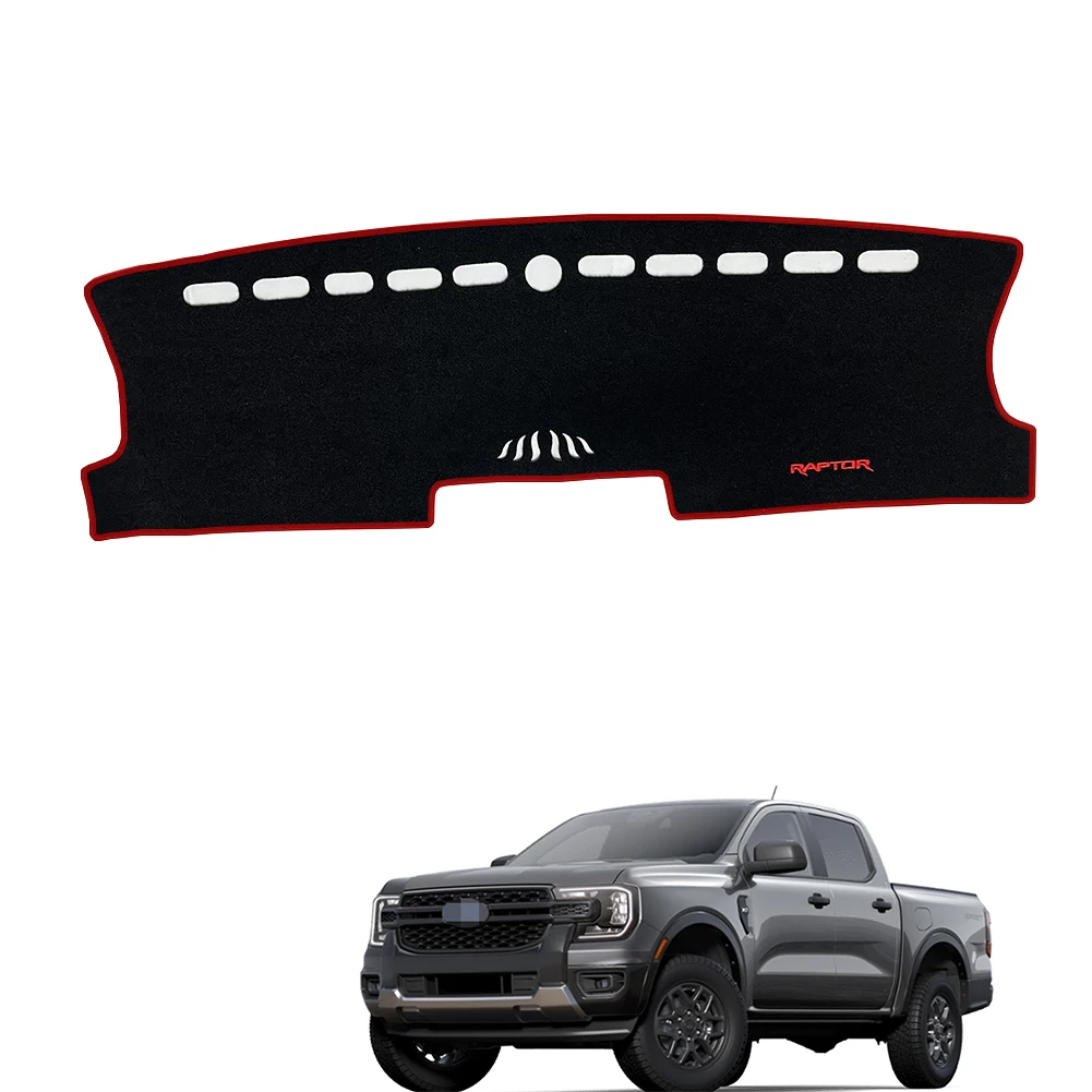 

for Ford Ranger Raptor 2023 2024 2025 Car Dashboard Mat Dash Mat Dashmat Sunshade Protective Carpet