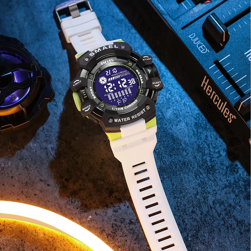 Montre numérique LED pour enfants, montres de sport étanches pour garçons et filles, horloge électronique pour enfants, 2023