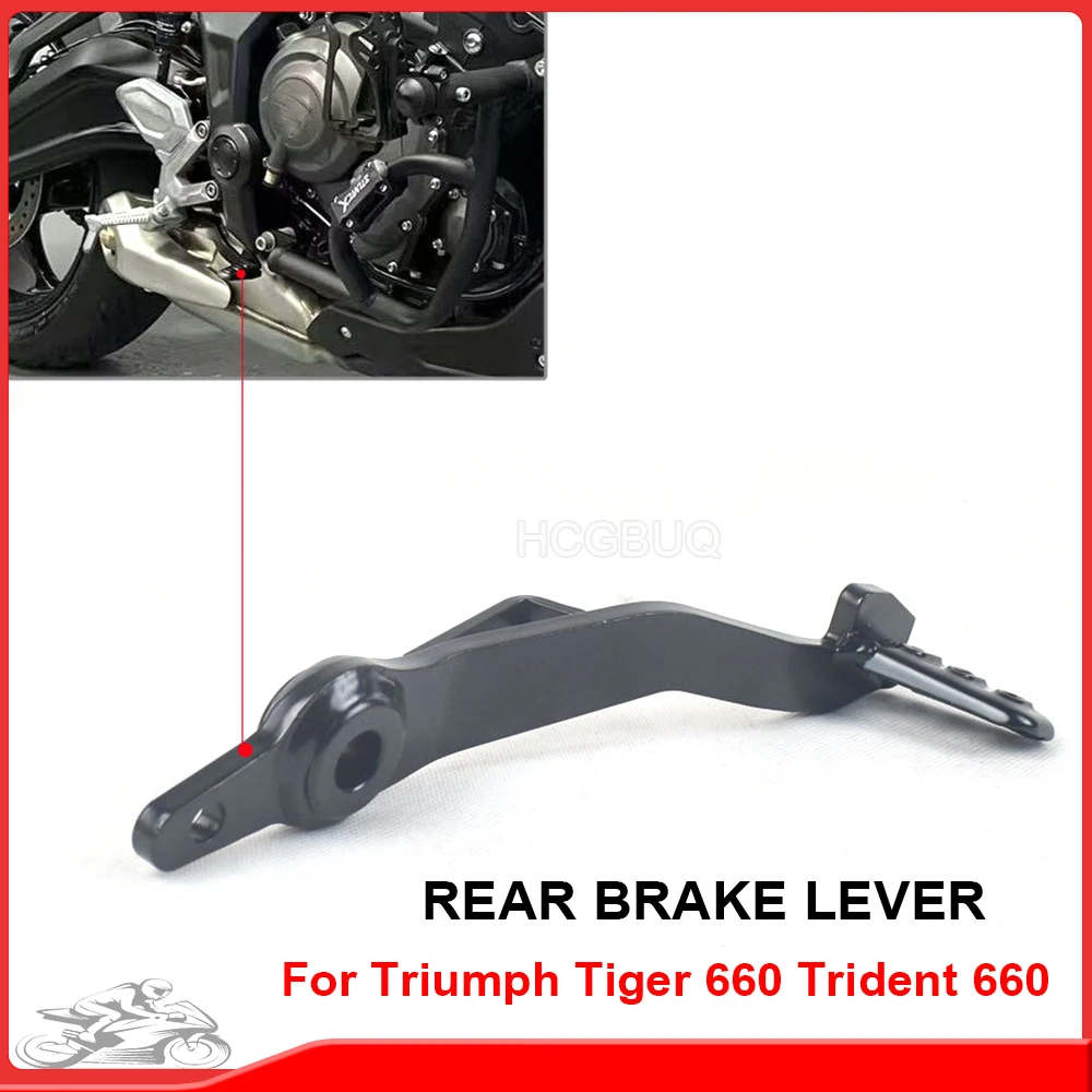 

Motorcycles Rear Brake Lever for Triumph Tiger 660 Trident 660 Brake Pedal Universal Brake Lever Professional Spare Parts