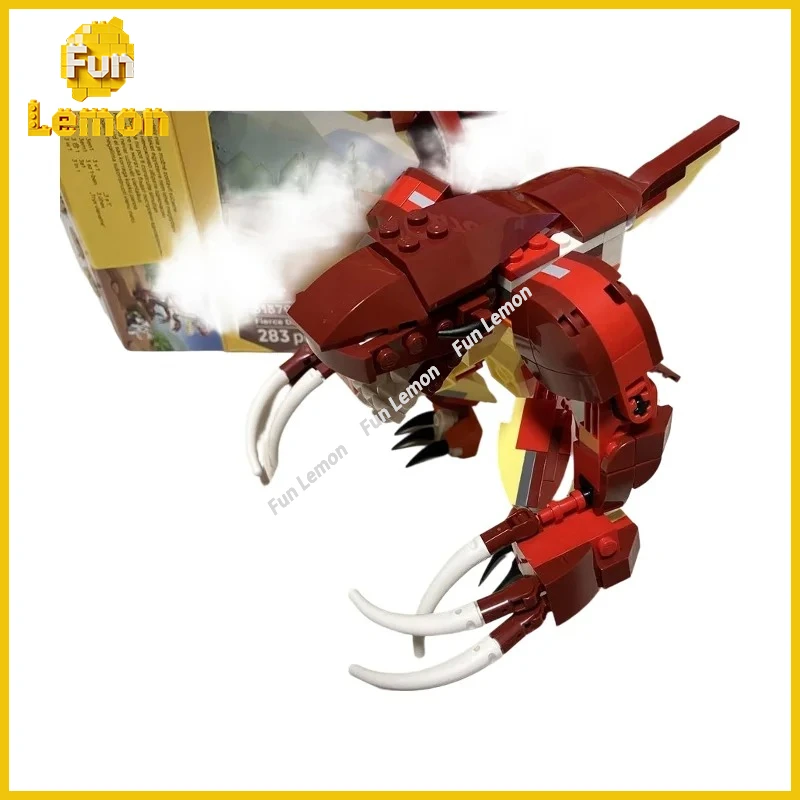 

Alternate Build Fierce Monster MOC Building Blocks, Detailed Beast Figure for Enthusiasts and Decoration