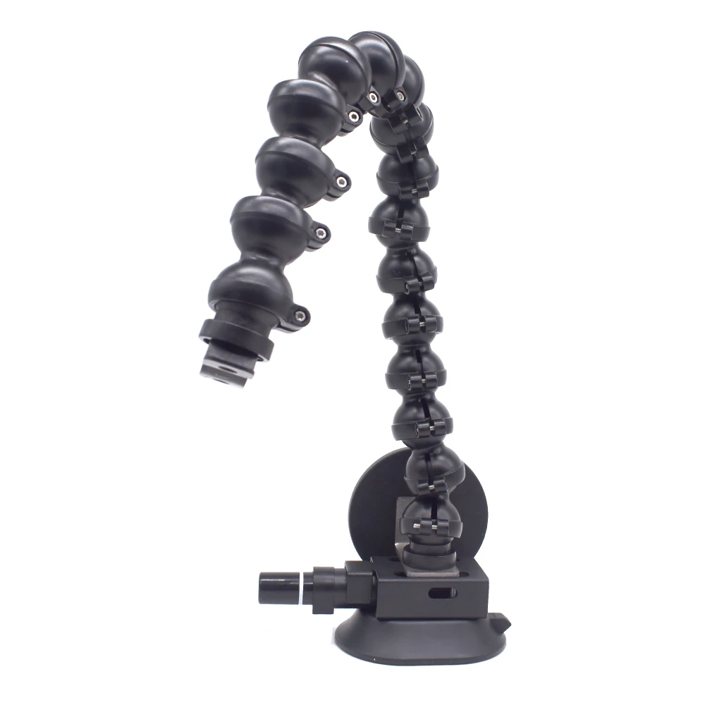 Magnetic Suction Cup Flexible Arm Mount 55cm Adjustable Snake Arm Holder For Pdr Lamp 3