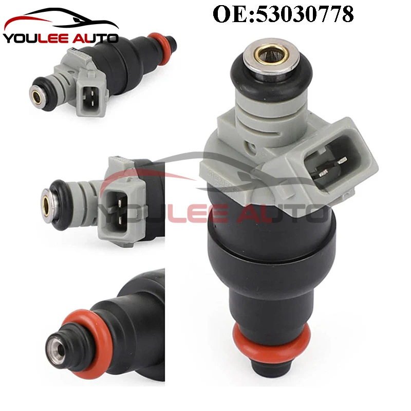 Bico injetores de combustível 4 unidades 53030778 para Jeep Grand Cherokee Dodge Dakota Durango Ram B1500 B2500 B3500 Acessórios para carro